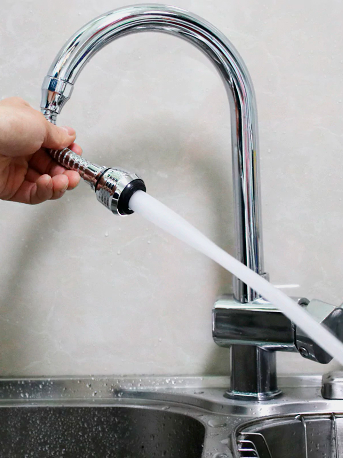 Miniatura 4 de Extensor flexible de grifo agua FK23D-21